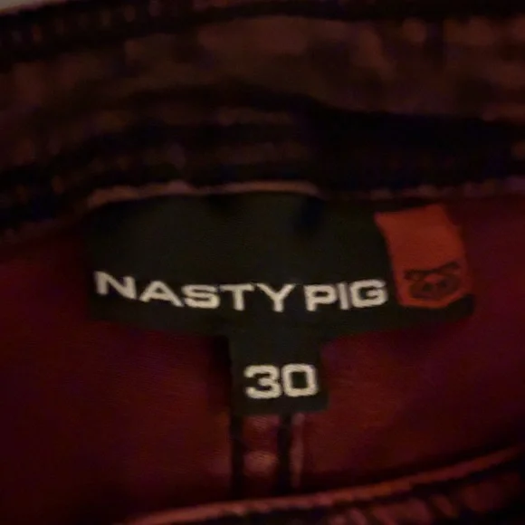 Men’s nasty pig duke short size 30 super short red - Picture 2 of 3
